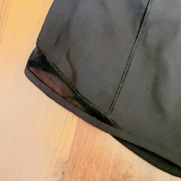 CRZ YOGA BLACK ADJUSTABLE ATHLETIC SHORTS SIZE 4/6 NEW - Picture 4 of 7